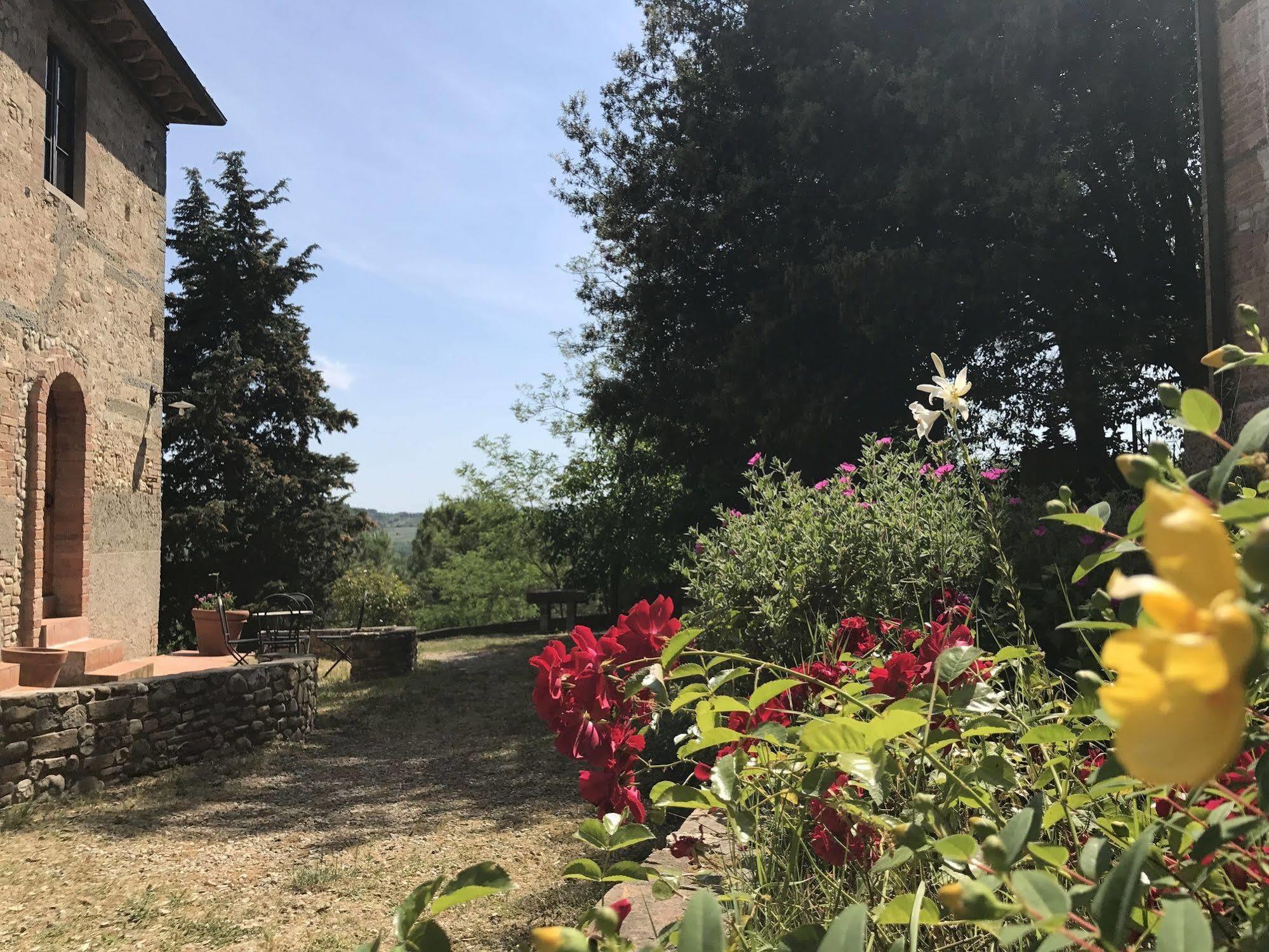 Castello Di Fezzana Leilighet Montespertoli Eksteriør bilde